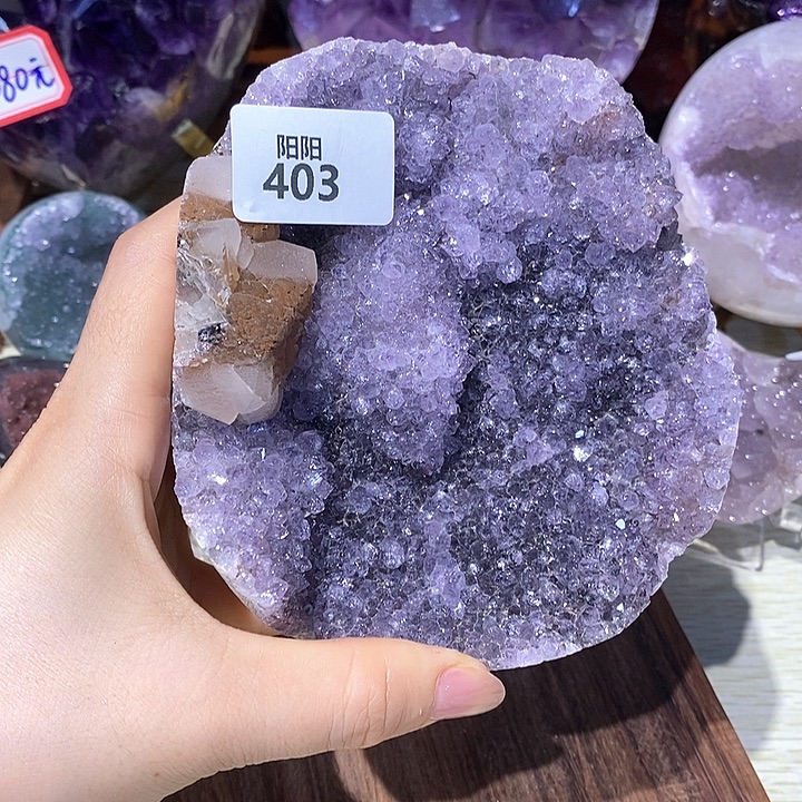 紫晶未镶嵌大型摆件（非配饰）方解石