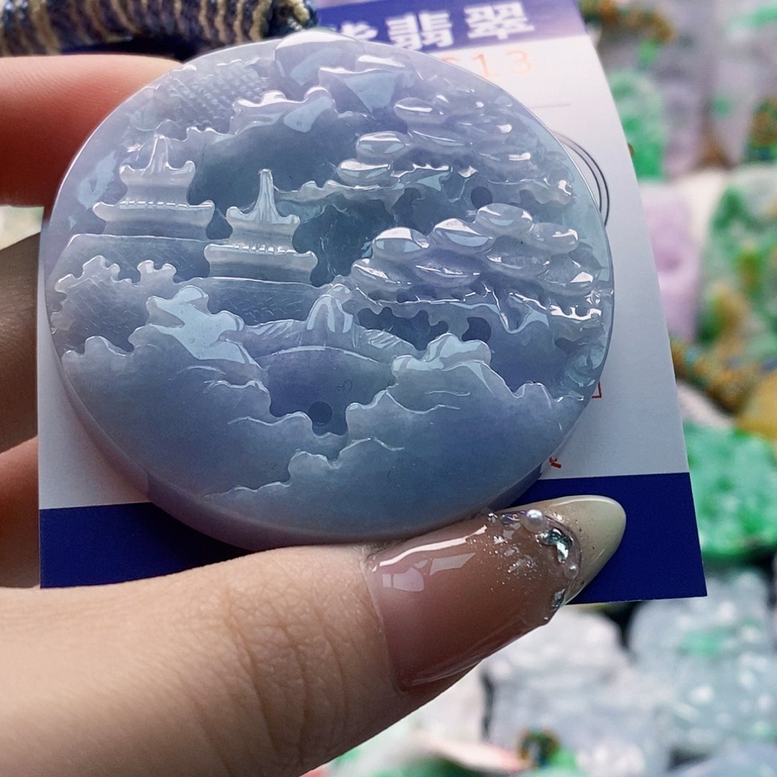 吊坠(不含链)未镶嵌翡翠