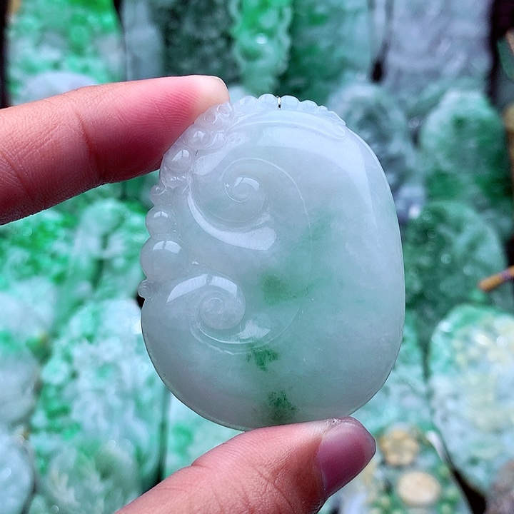 翡翠吊坠(不含链)未镶嵌