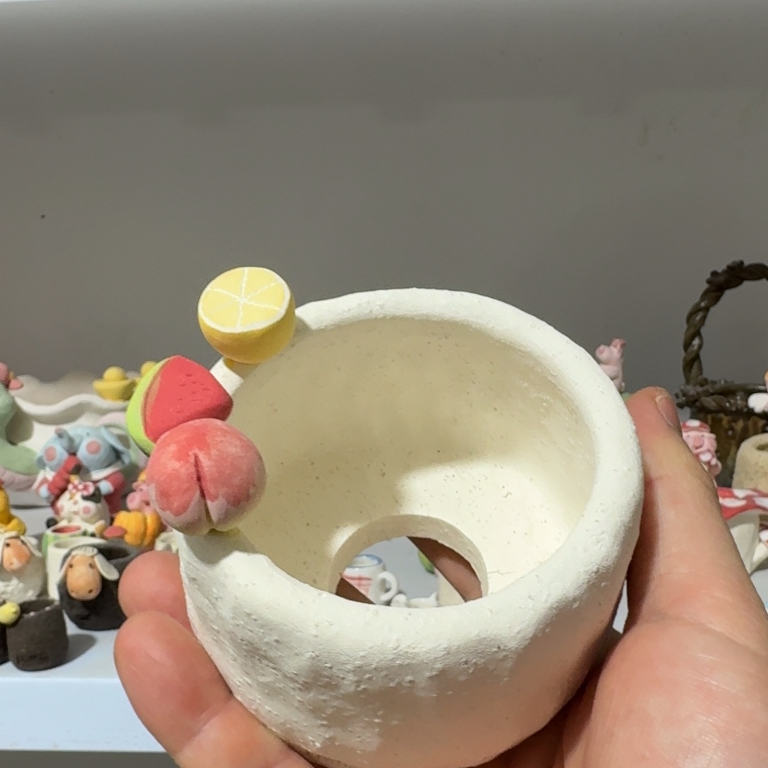 厂家直销手工花盆摆件