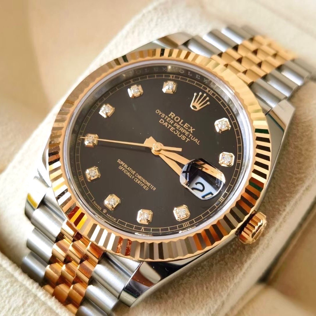 99新 Rolex/劳力士 日志型 m126333-0006 41mm19年全套 