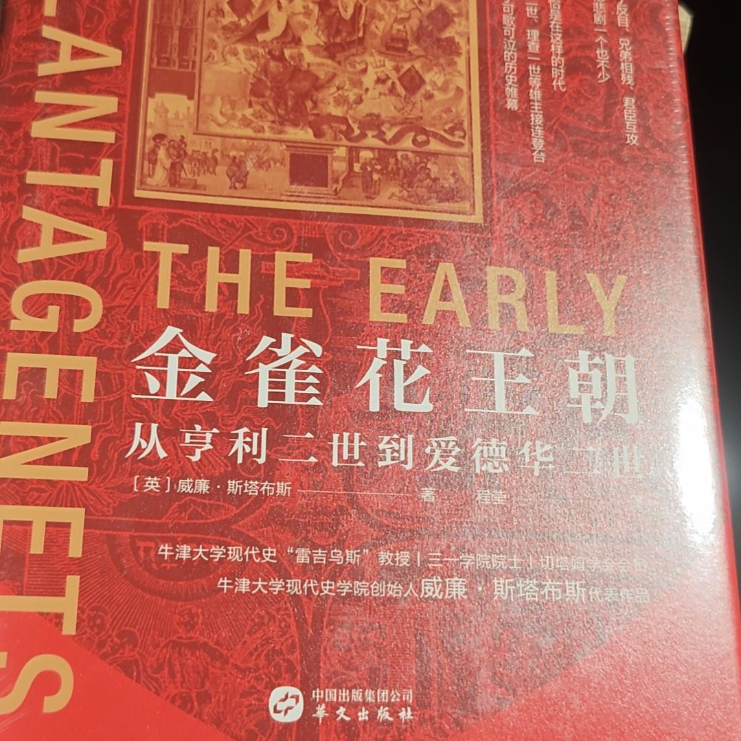金雀花王朝精装塑封库存书