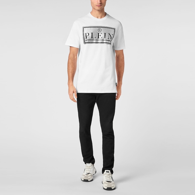 PHILIPP PLEIN 男女同款Plein圆领短袖T恤