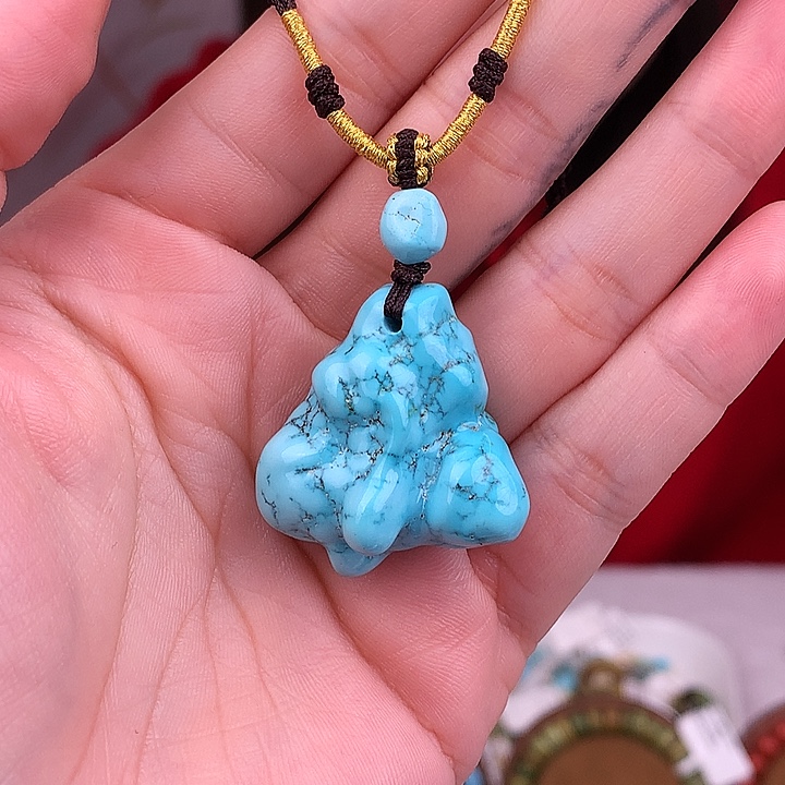 阿***兵绿松石未镶嵌原矿