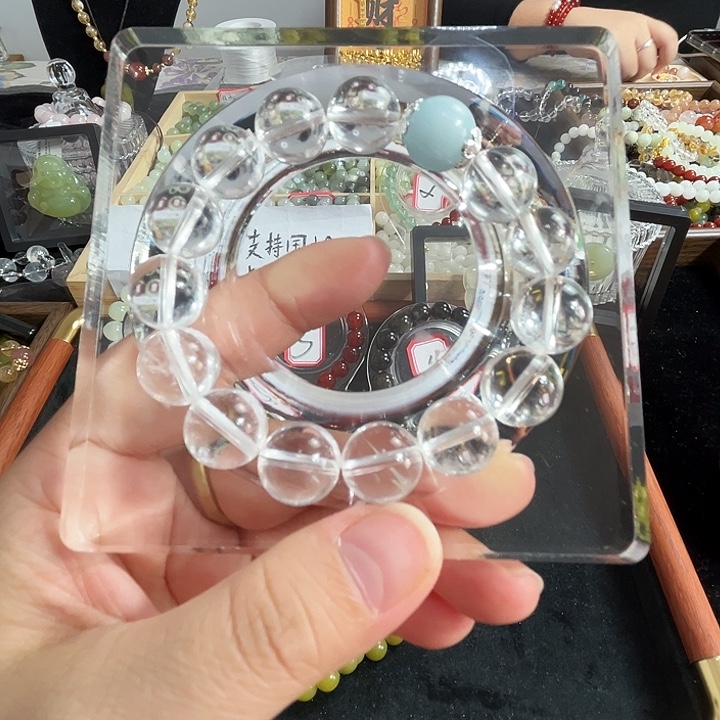 水晶手链合金露丝同款