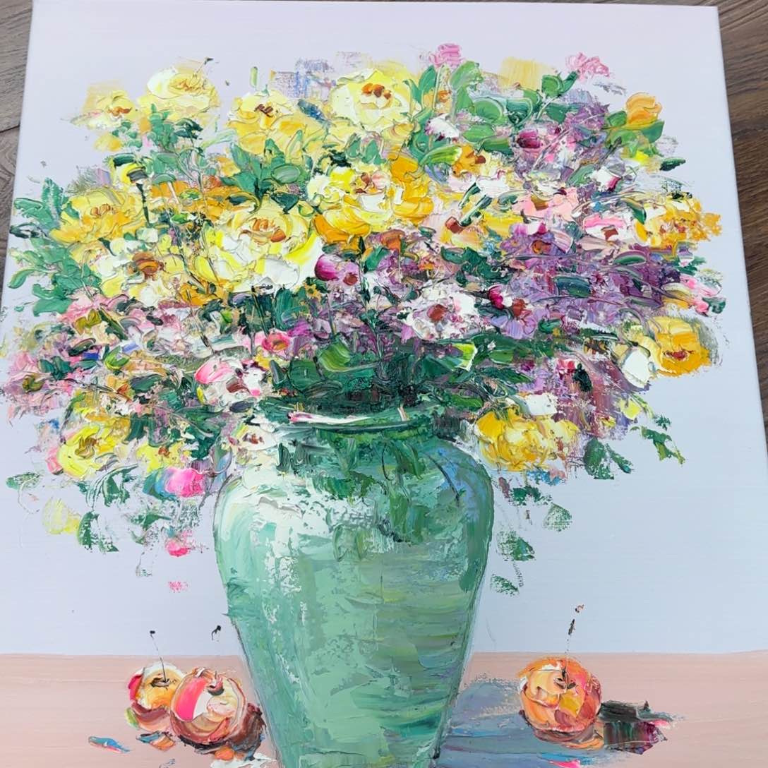 油画优惠活动的时候就可以