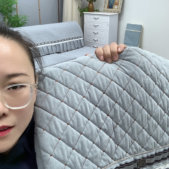 晚***倦雪尼尔月光灰240+240+240+160+6个90+方踏110+1扶手