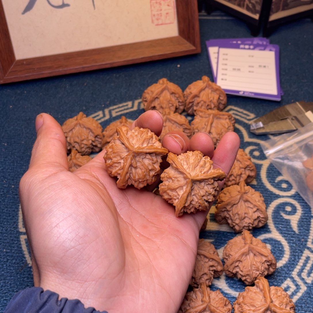 把件文玩核桃排***叔盘山40