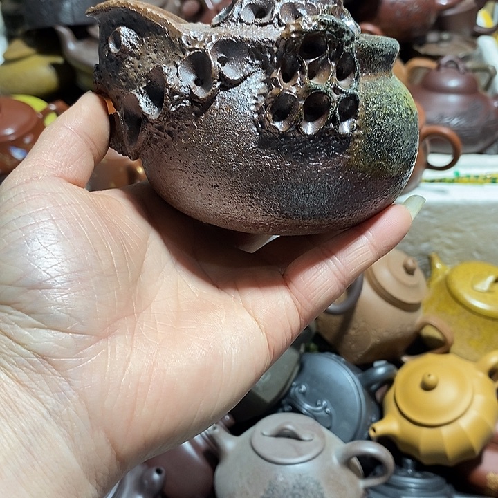 紫砂茶壶微瑕紫砂