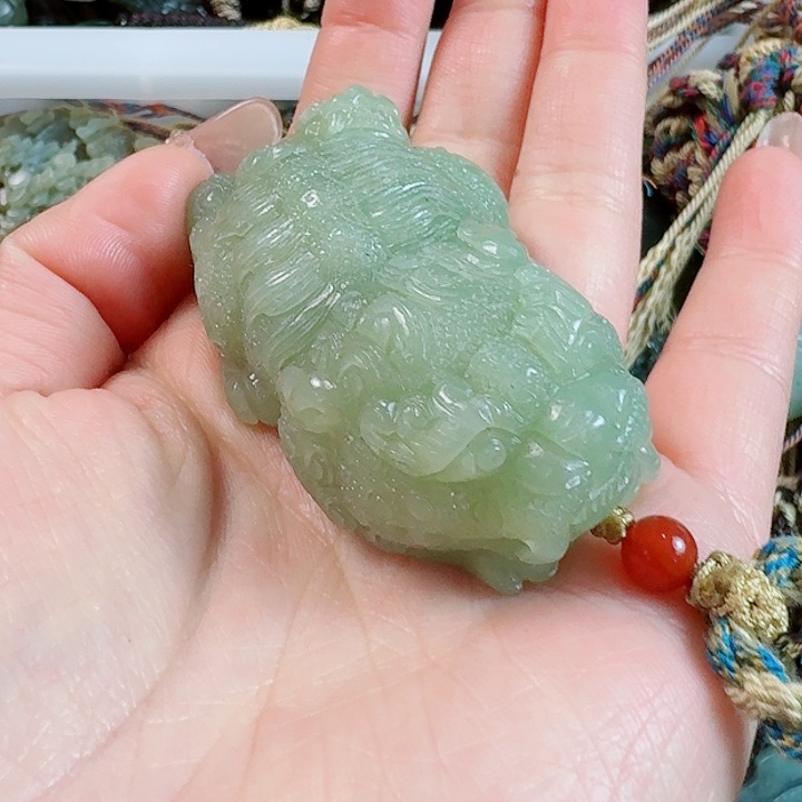 和田玉把件未镶嵌