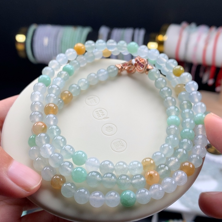 未镶嵌手链翡翠卡6