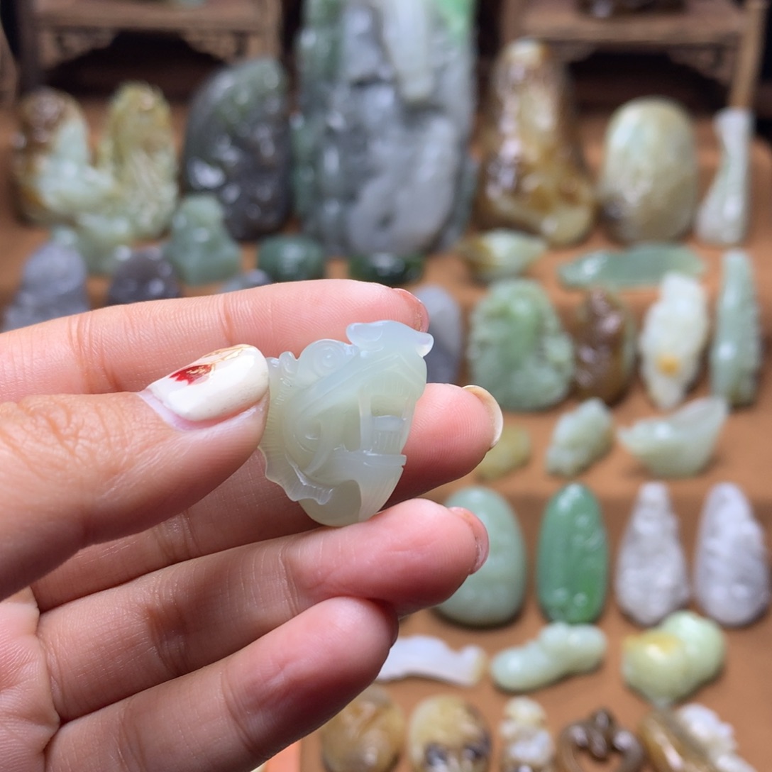 和田玉挂件未镶嵌