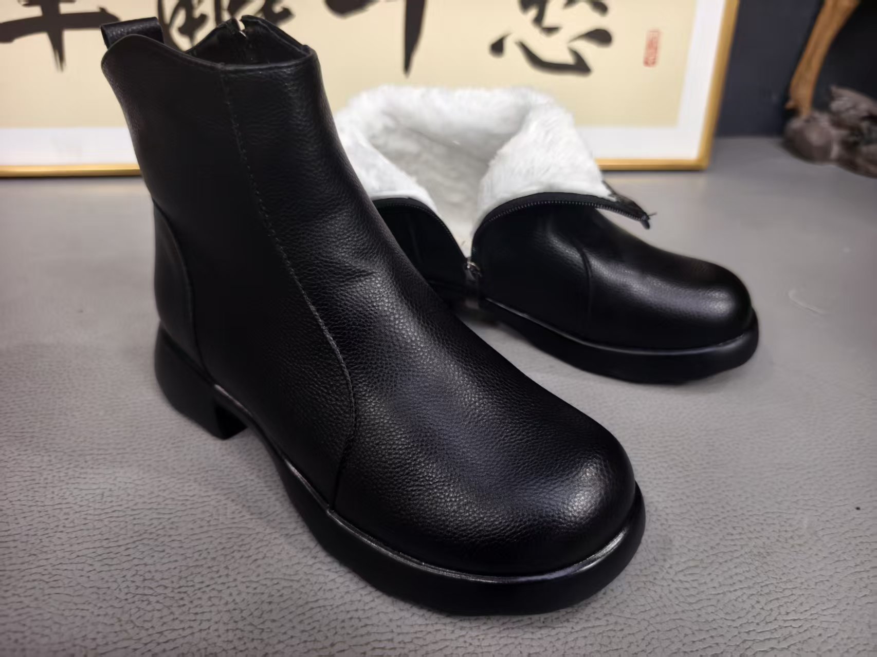 6688加绒品牌马丁靴-A263