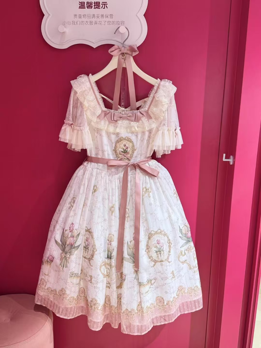 原创设计洛丽塔日常复古洋装夏季短袖连衣裙