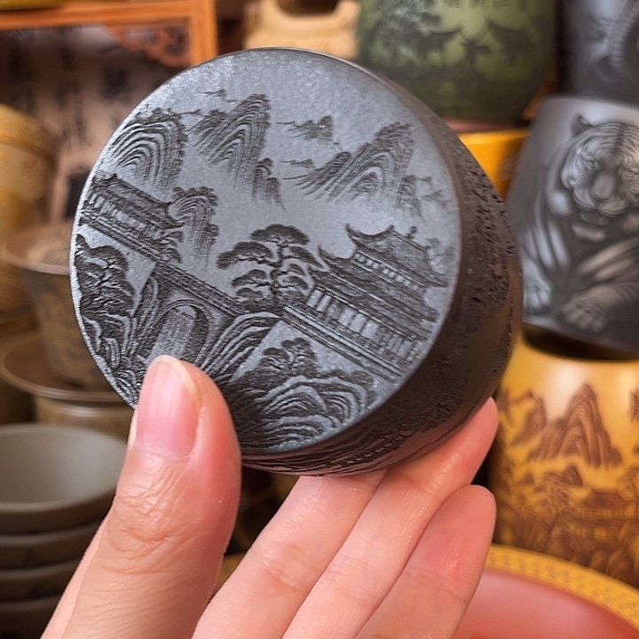 茶杯紫砂宜兴紫砂茶杯正品