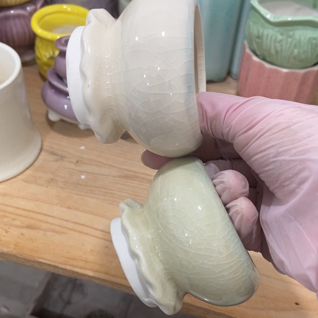 红陶高温陶瓷花盆