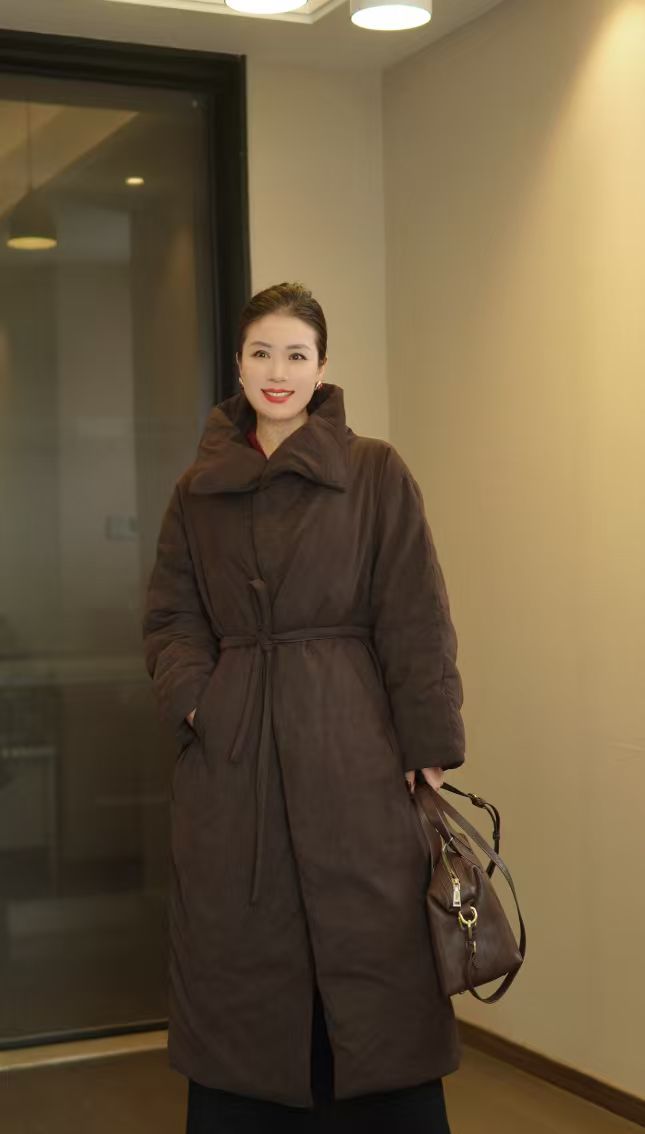 【大妍女装】冬季新品天丝木棉棉服