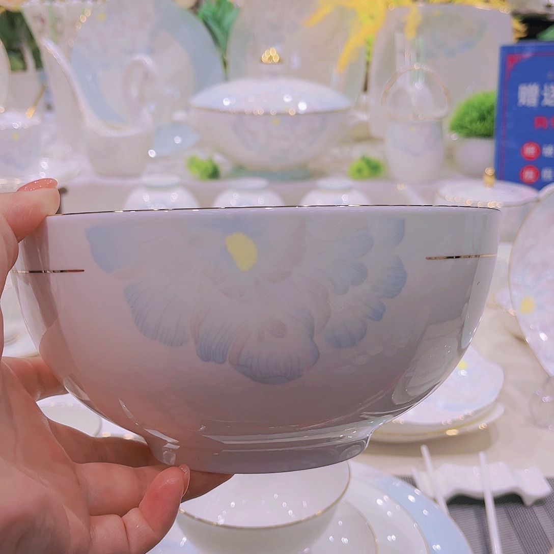 【闪购商品】瓷邂逅8寸汤碗1个