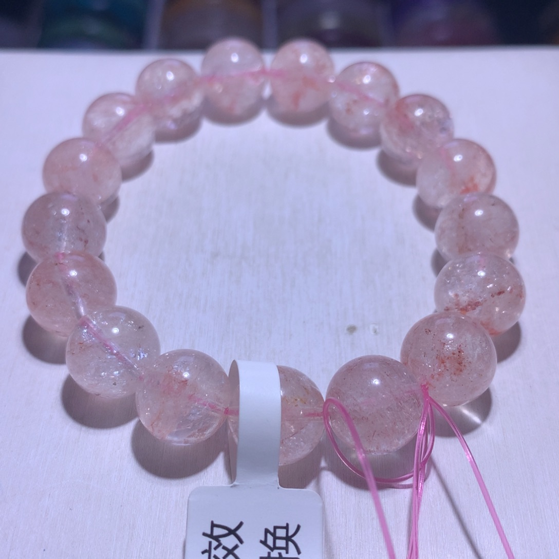 银S925镶嵌水晶手链玫瑰庄园12.6m
