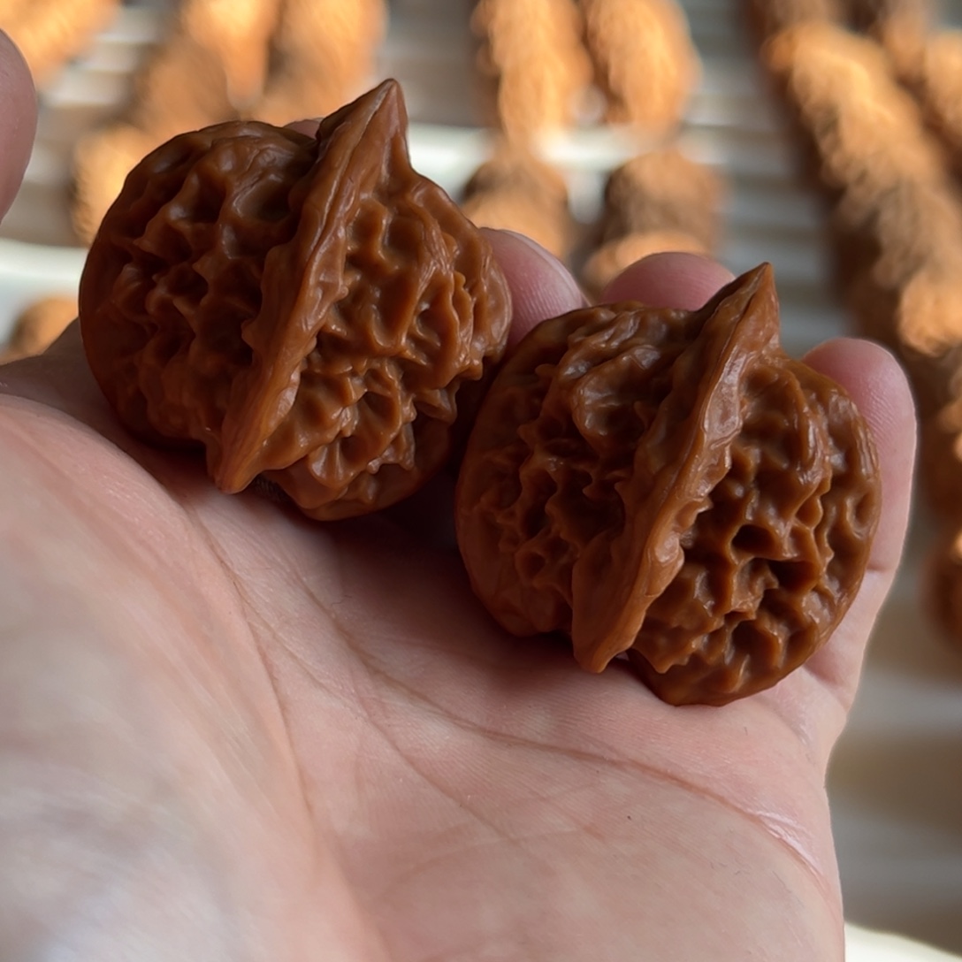 古***游文玩核桃吊坠大龙35