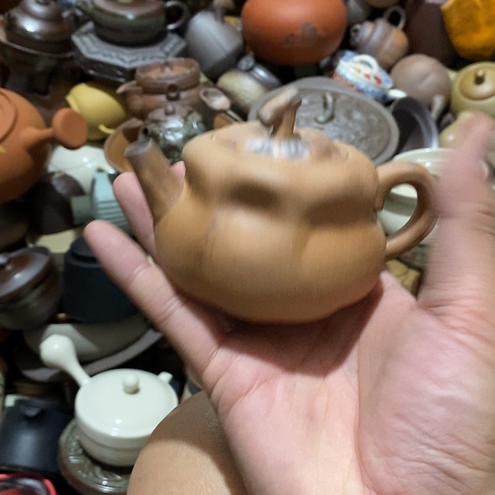 瓷片荷花的小秘密是否还有那么一点