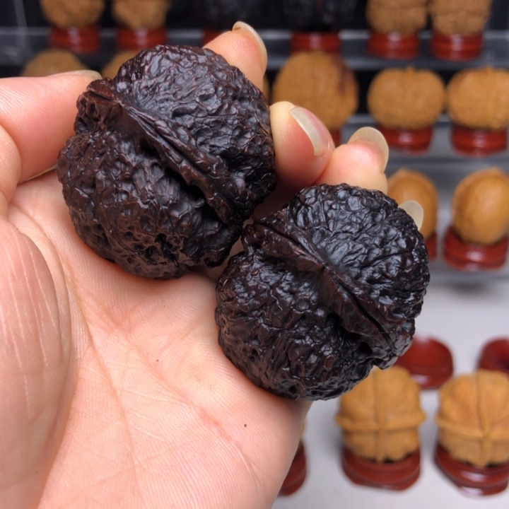 文玩核桃吊坠12卧龙凤楚