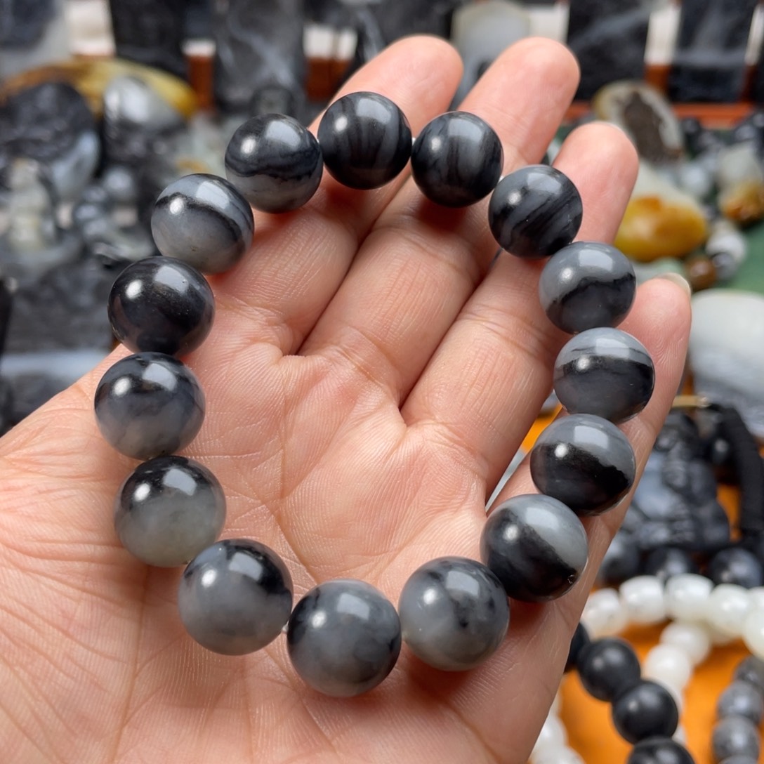 和田玉手串未镶嵌