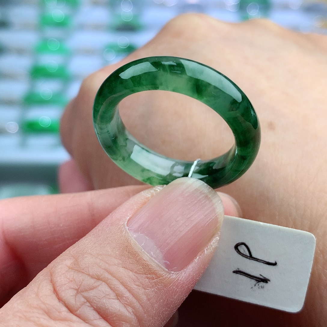 未镶嵌戒指翡翠19号