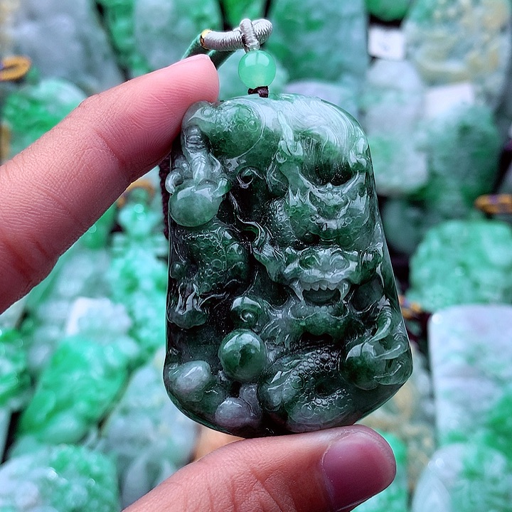 翡翠吊坠(不含链)未镶嵌