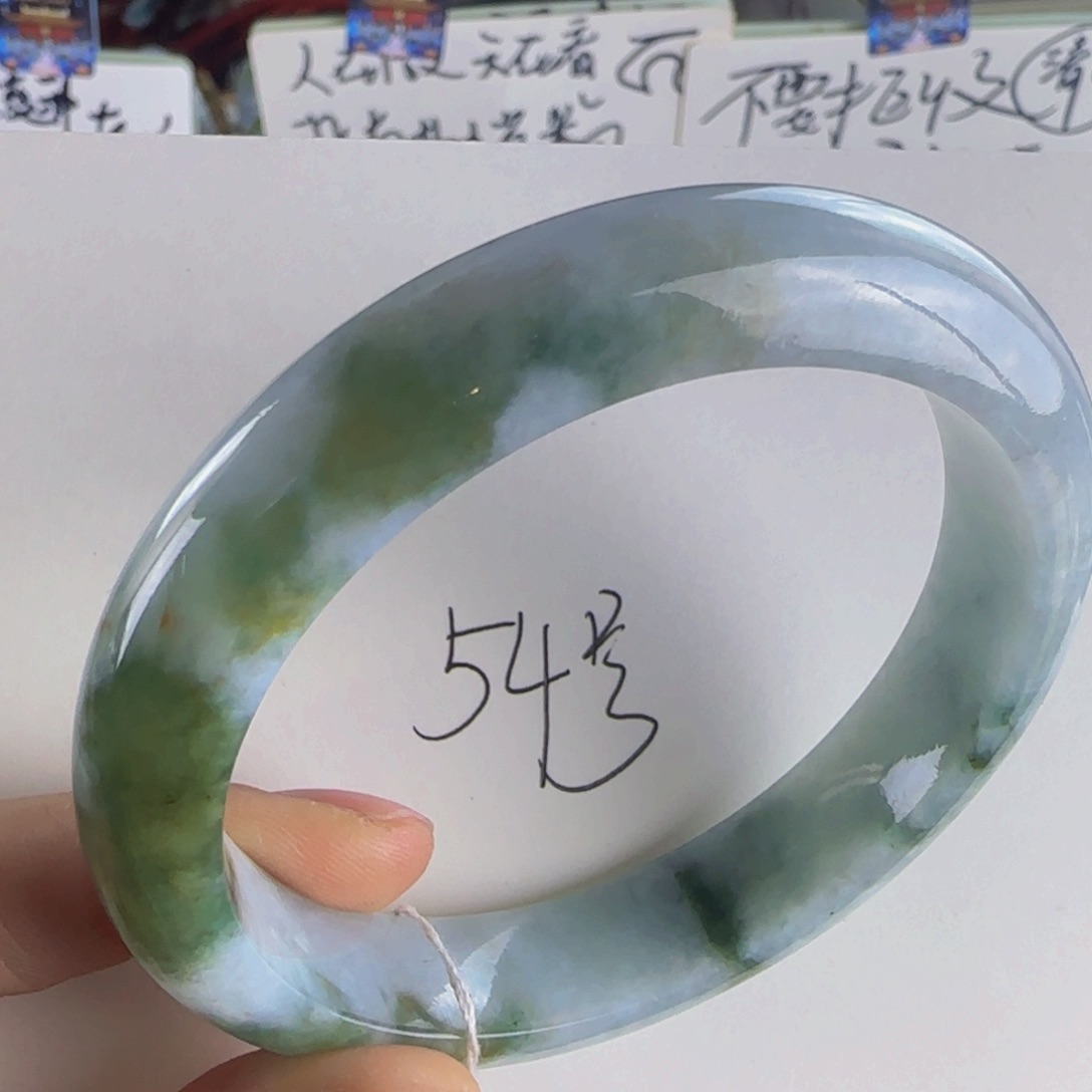 翡翠手镯未镶嵌老坑58