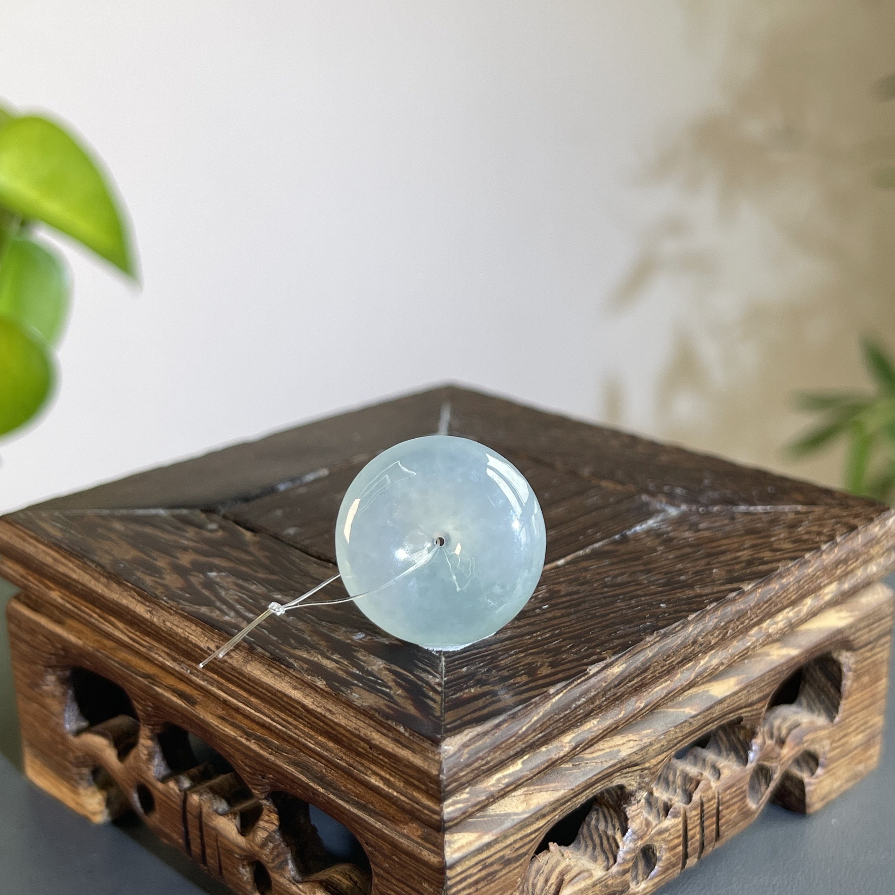 JTA15-27 天然缅甸翡翠A货 平安扣