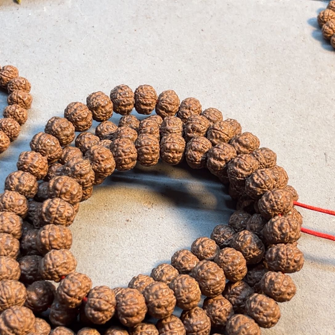 骑***营吊坠金刚菩提链接15碟羽