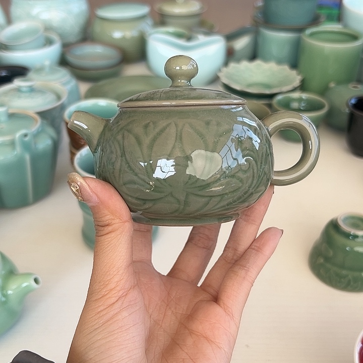 小米茶器龙泉青瓷