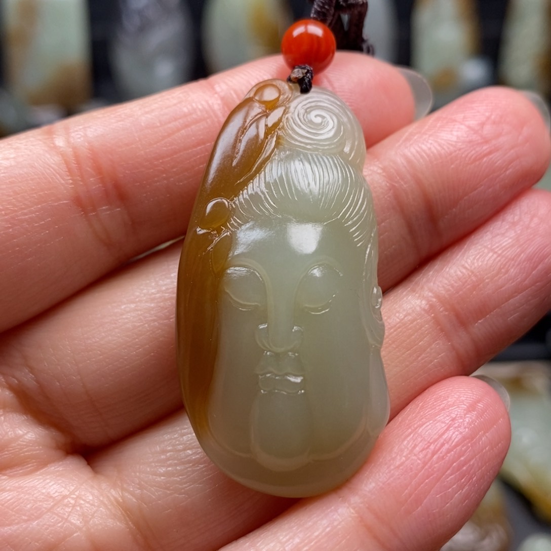 和田玉挂件未镶嵌