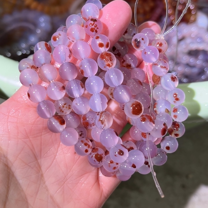 溱***濛玛瑙/玉髓未镶嵌手链