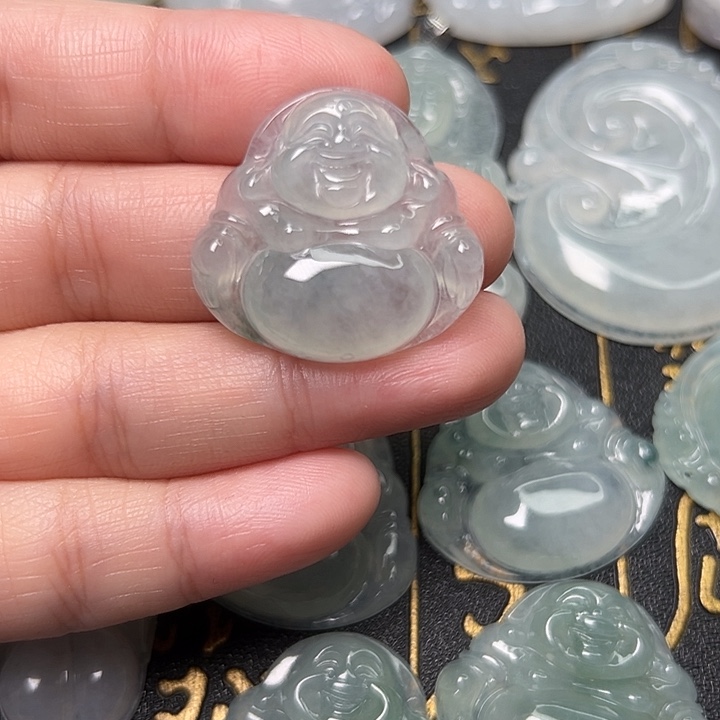 @****翡翠未镶嵌颈饰天然翡翠吊坠