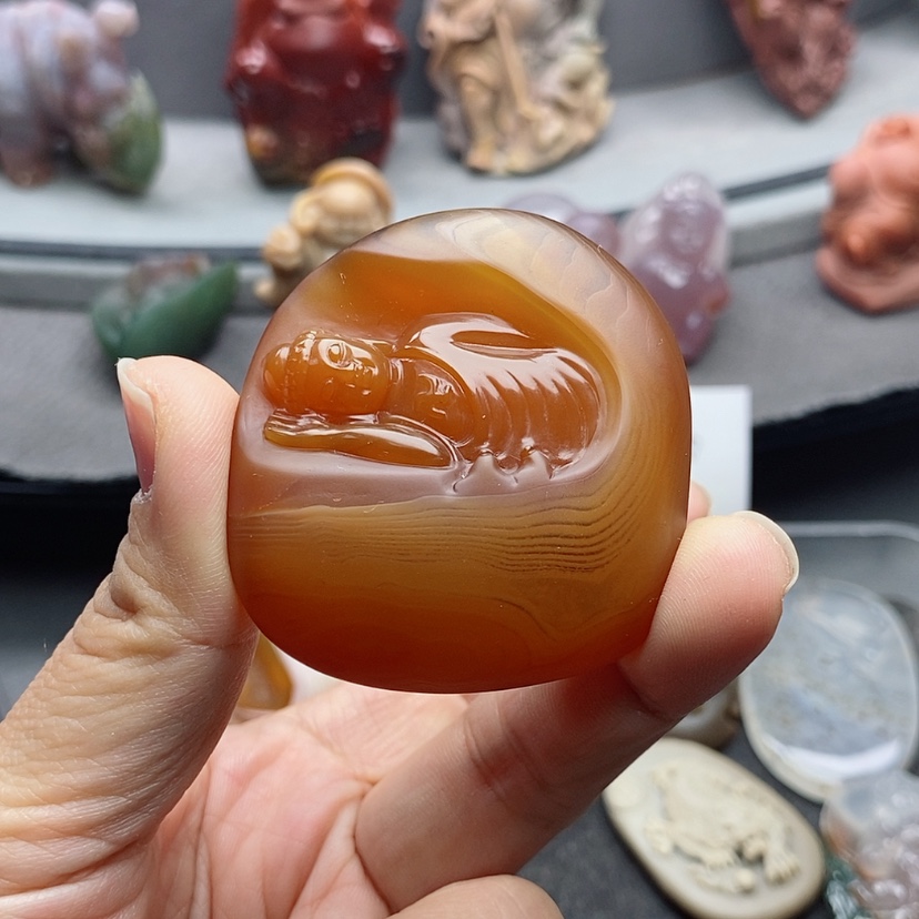 【闪购商品】未镶嵌吊坠定制玛瑙