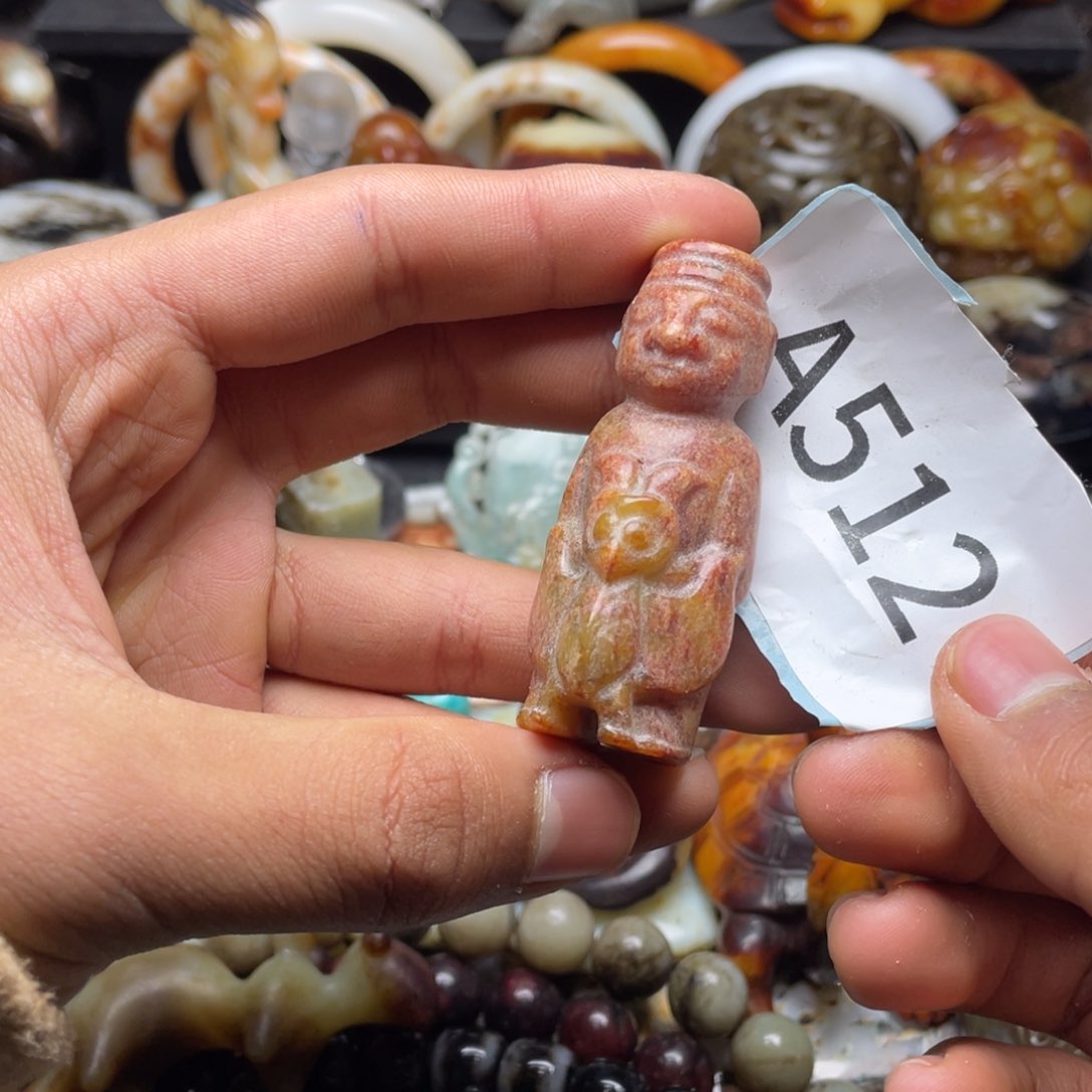 和田玉（糖玉）挂件未镶嵌