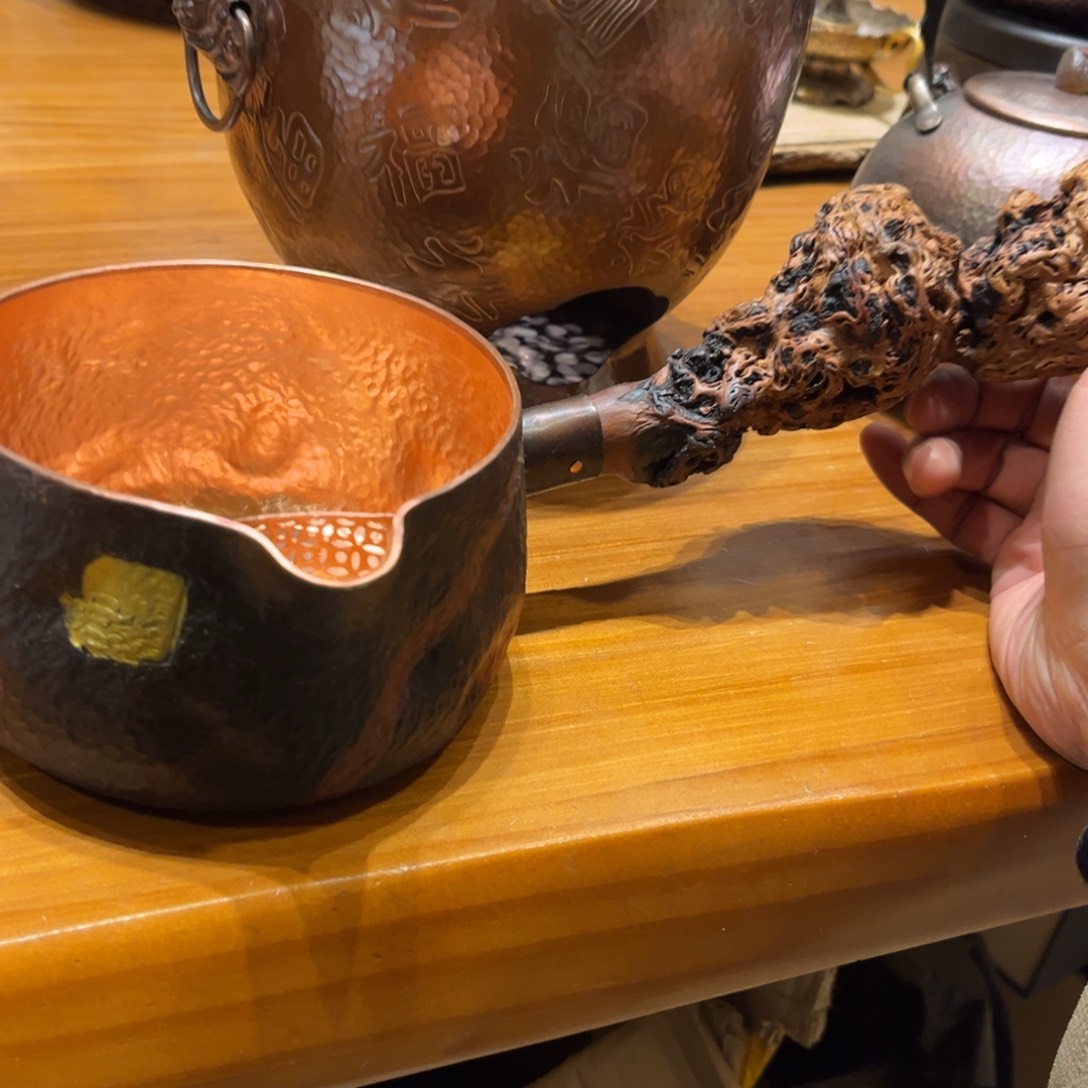 2.5煮茶罐手工锻打工艺