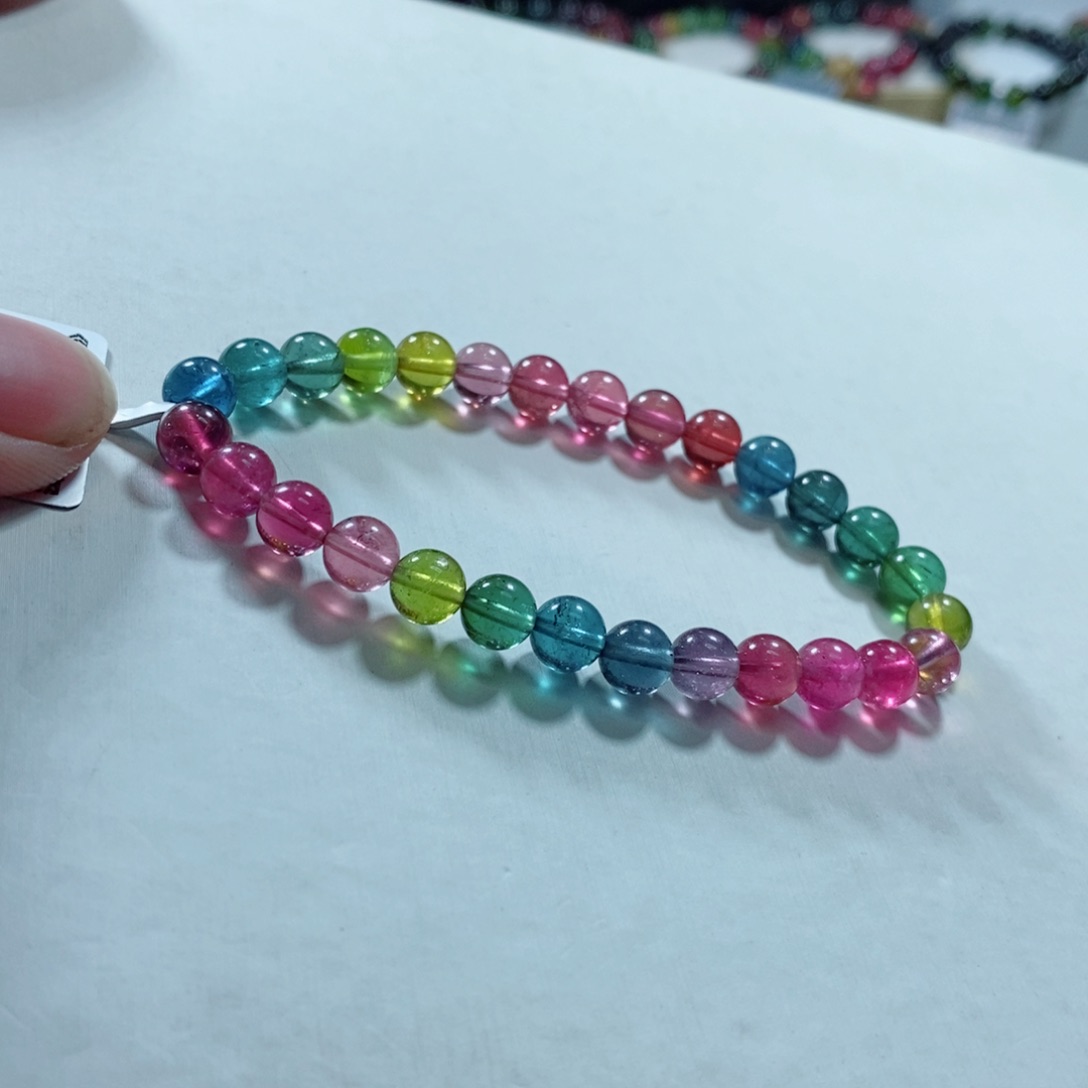 碧玺手链未镶嵌碧玺