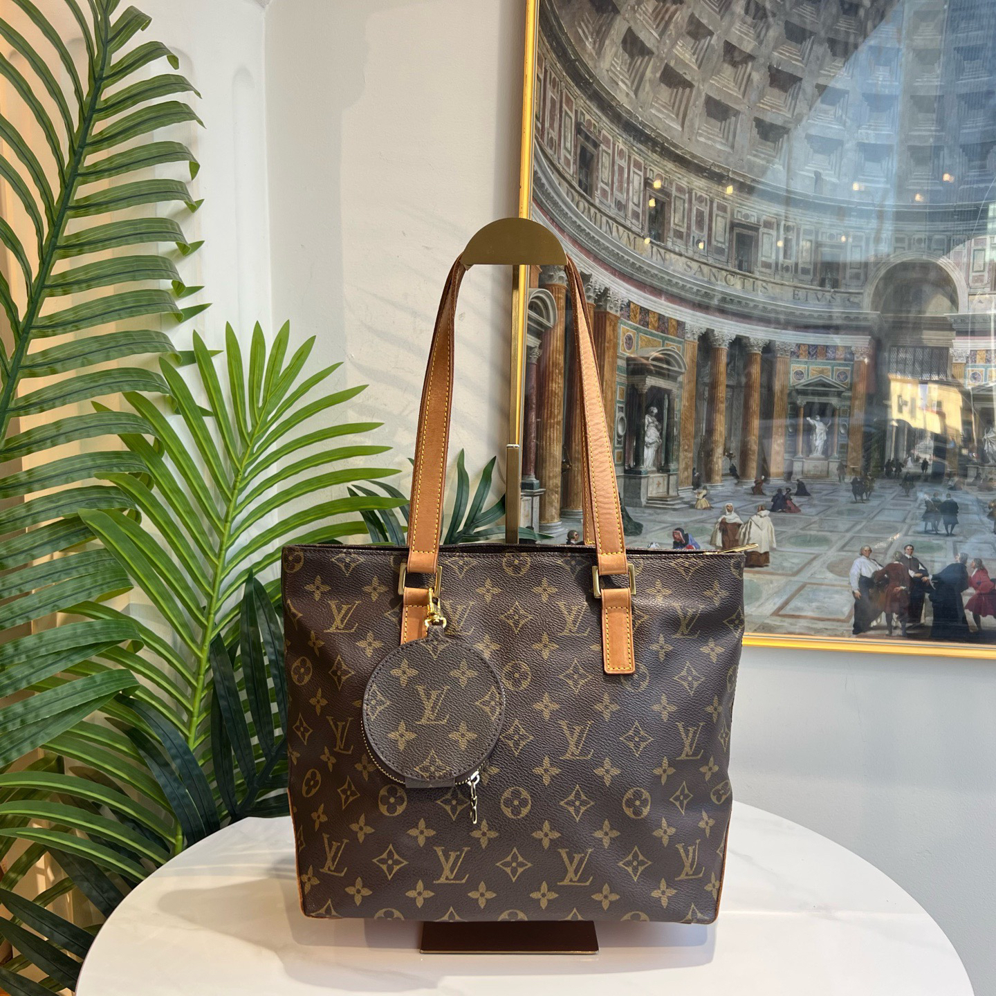 95新 LouisVuitton/路易威登 御古屋/40625/钢琴 托特 01s