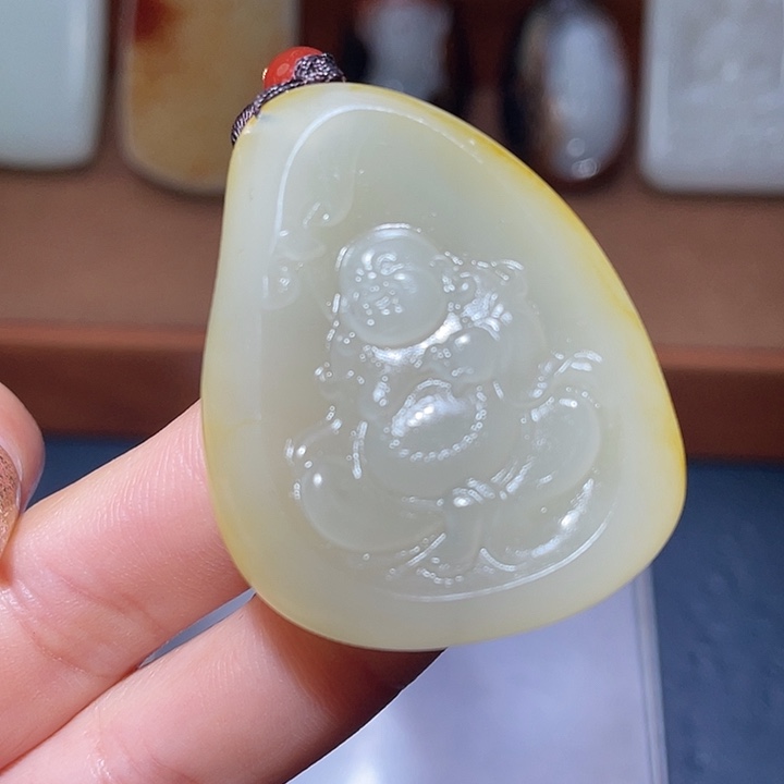 和田玉未镶嵌颈饰X7 