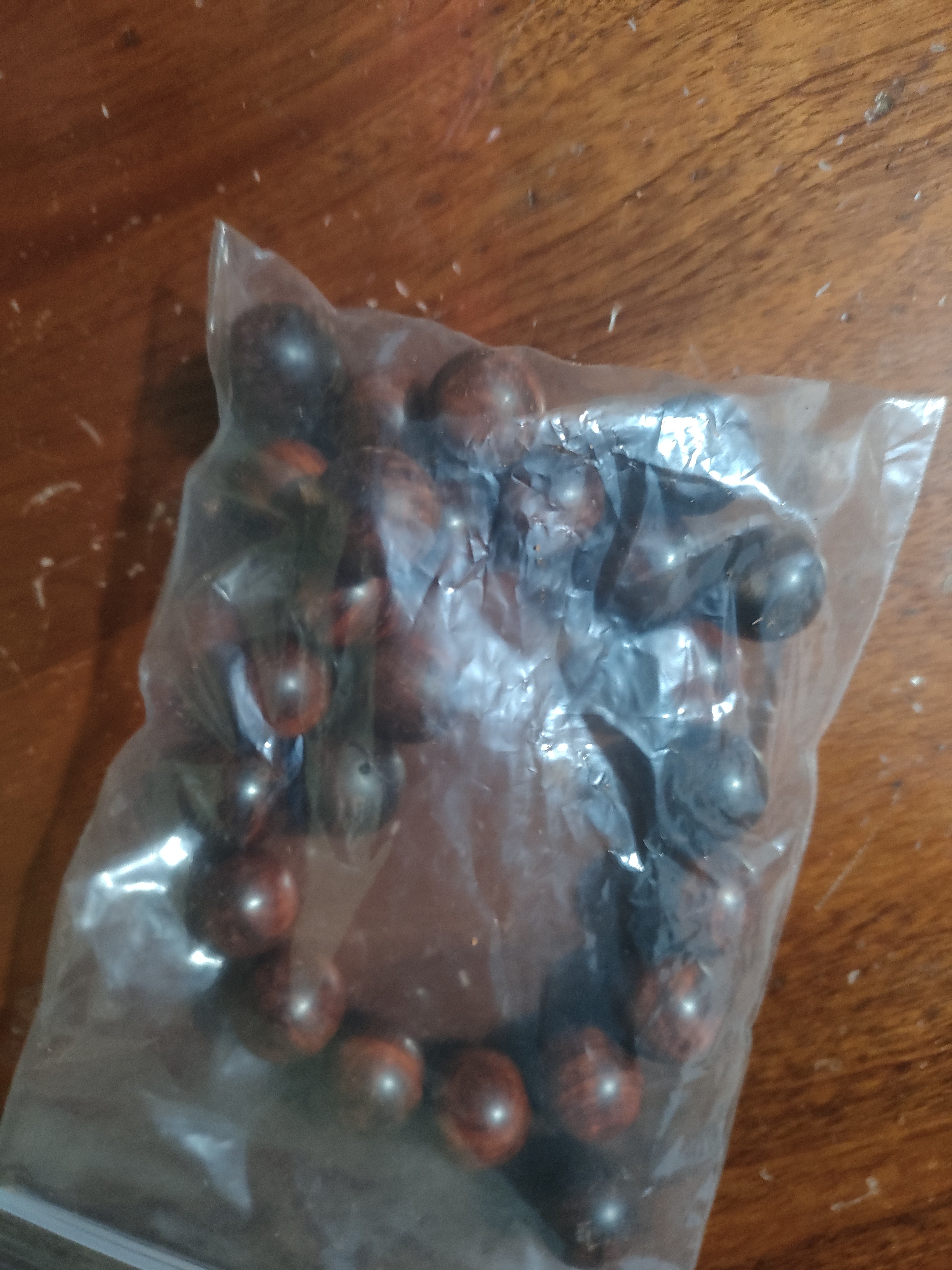 小叶紫檀琴料手串 1.5 单圈