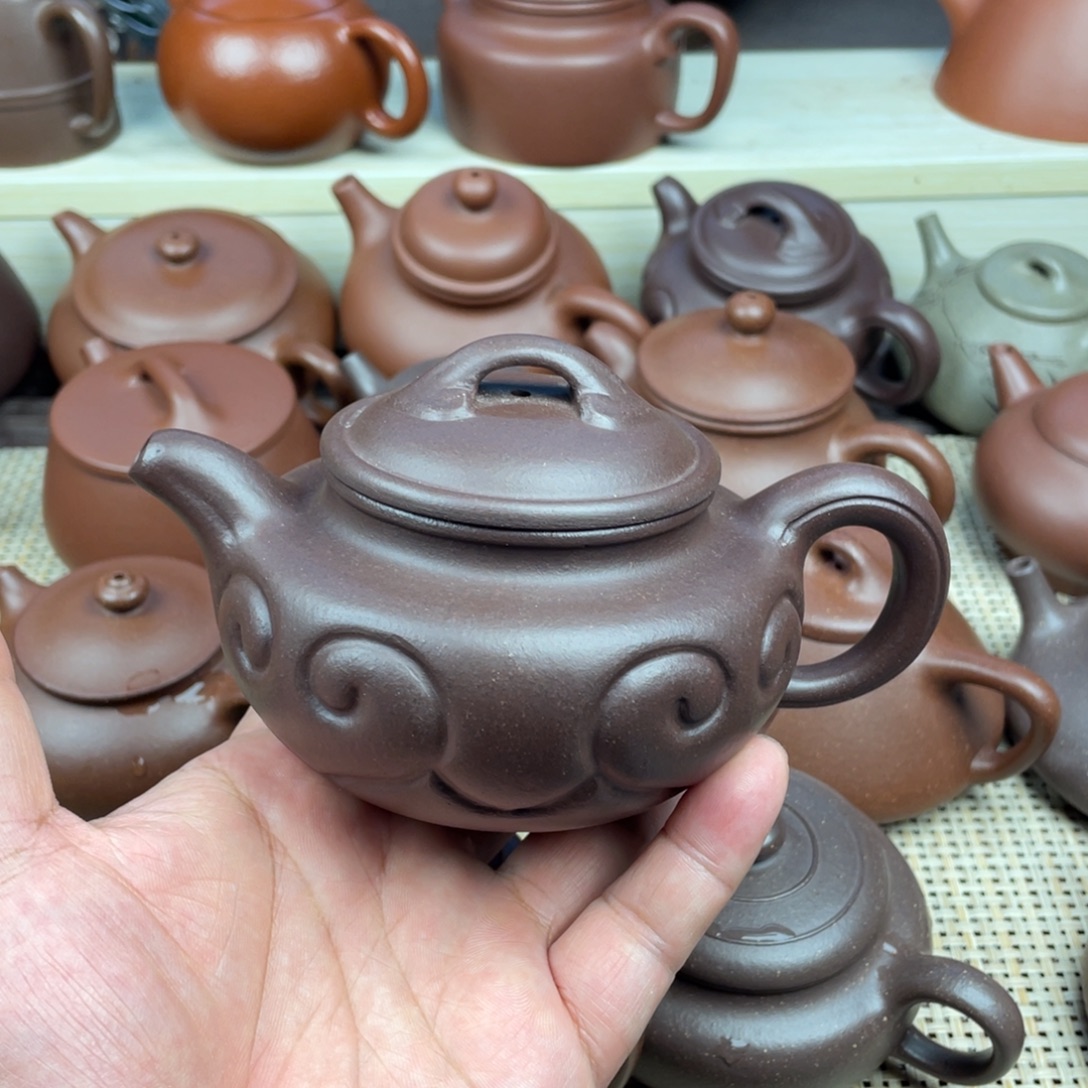 冰***雹紫砂茶壶宜兴紫砂壶