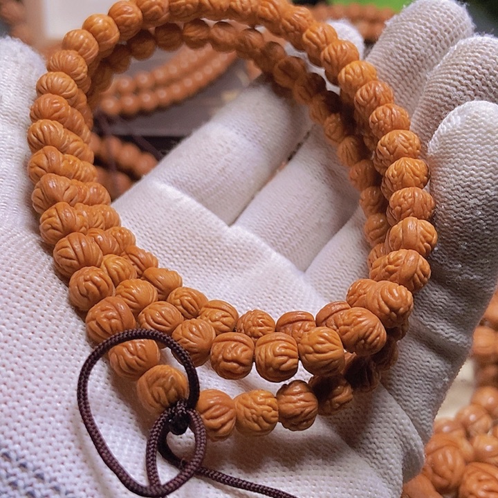 手串桃核一*尘龙纹桃核