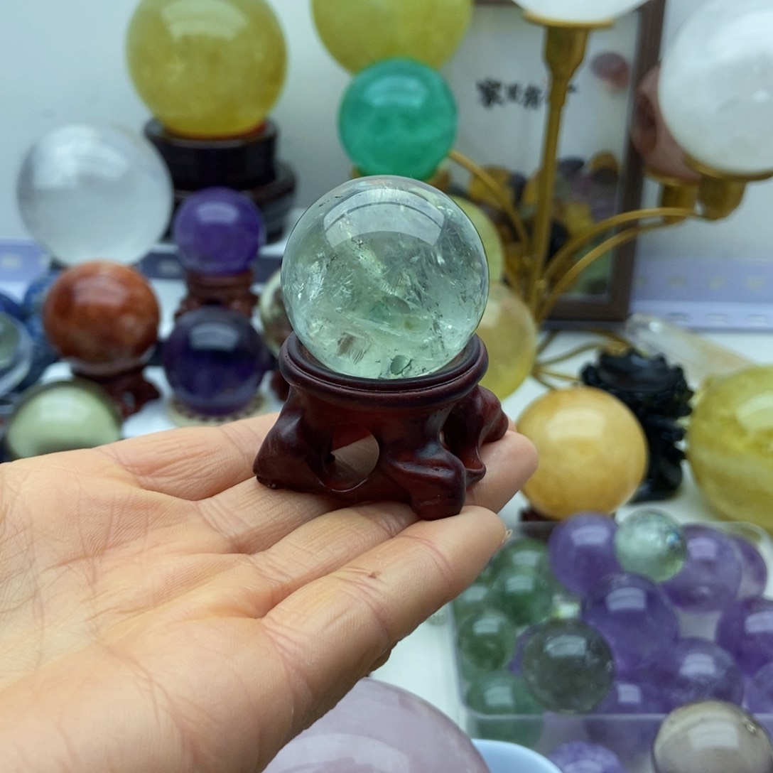 水晶珠宝半成品未镶嵌1