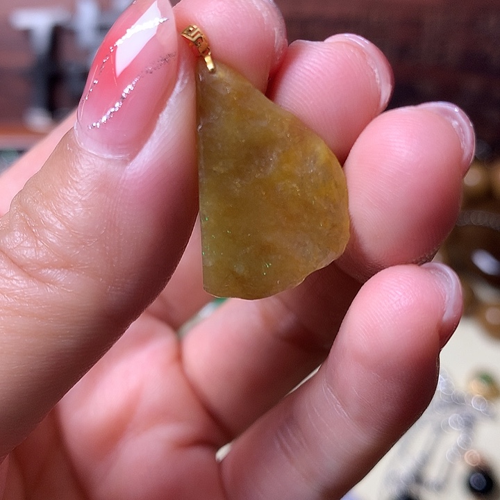 吊坠(不含链)未镶嵌翡翠天然缅甸A货翡翠
