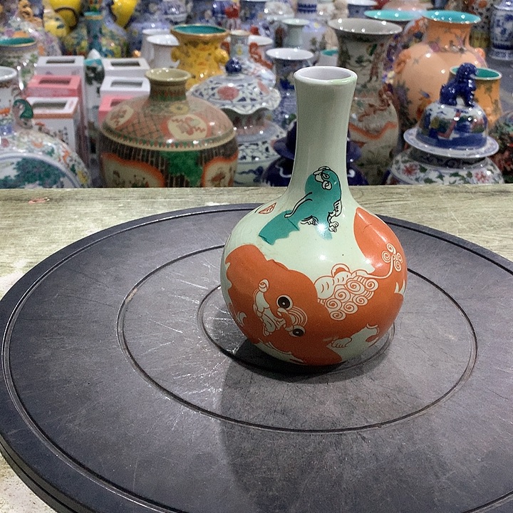 陶摆件博古架陶瓷摆件