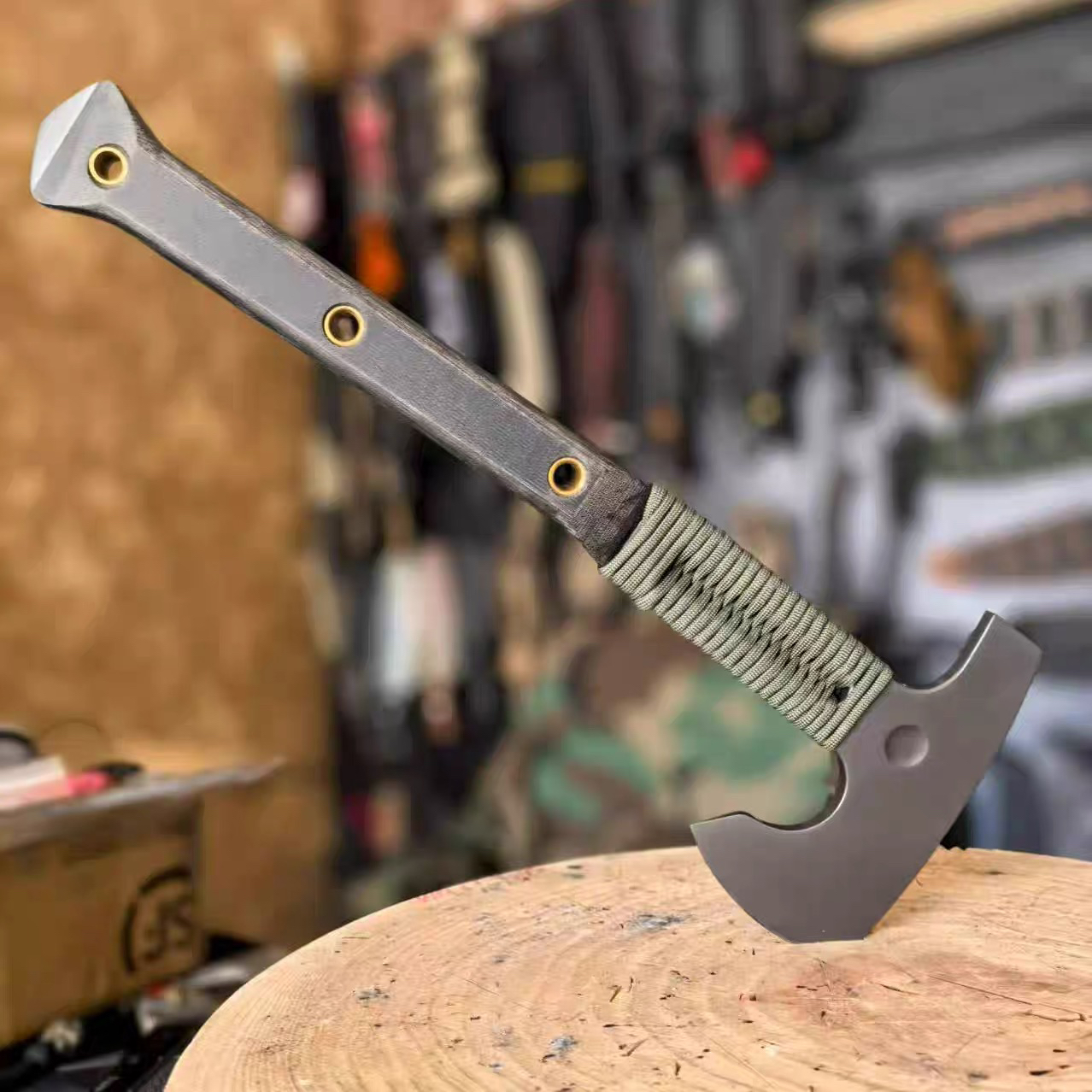 百浓PSRK 家用户外砍骨刀 砍骨斧