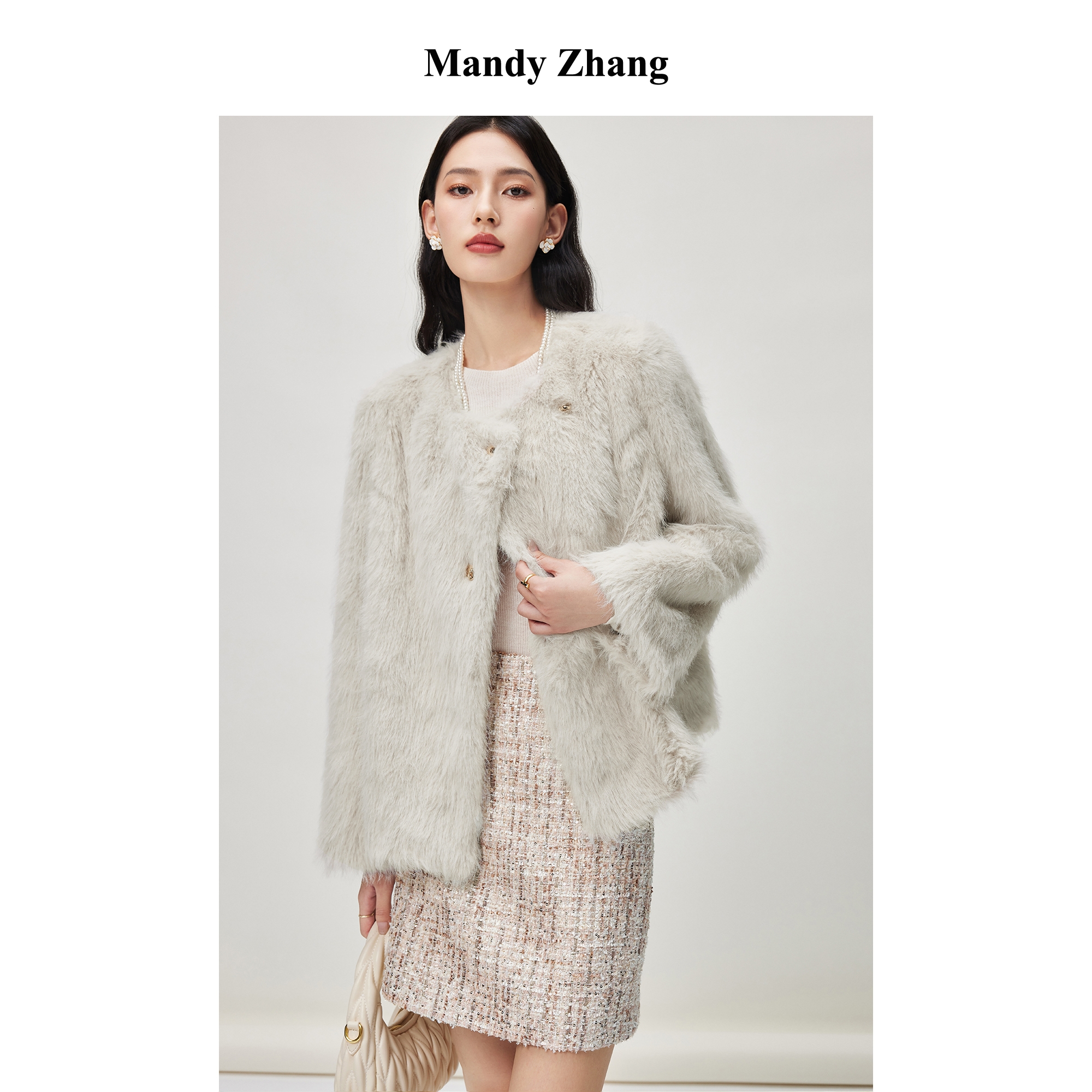 【诗语专属】MandyZhang慵懒风外套女秋冬别致外套